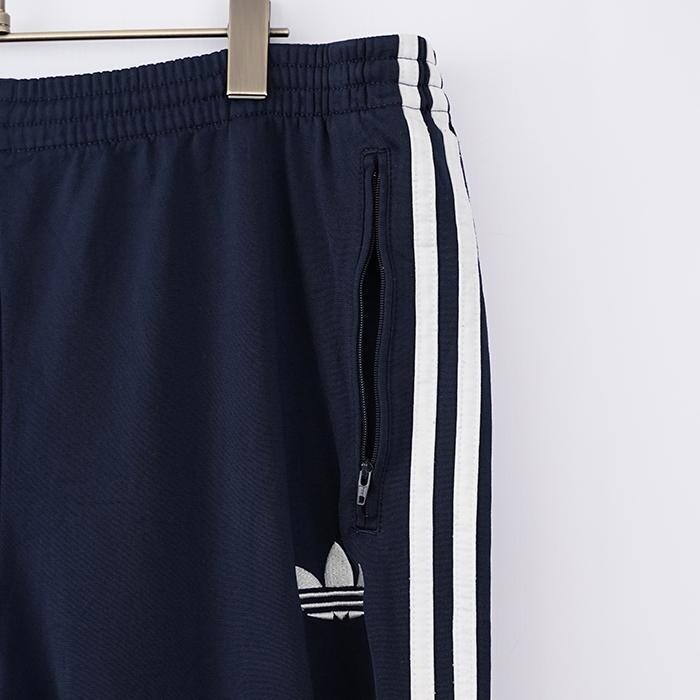 adidas アディダス トラックパンツ ボトム トレフォイル L 紺 8839_画像7