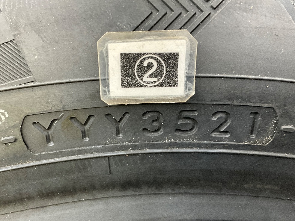 未使用 中古タイヤ 4本セット 195/55R16 87Q ヨコハマ ICE GUARD IG70 冬 スタッドレス 195/55/16 アクア 国産 日本製 b6086_画像5