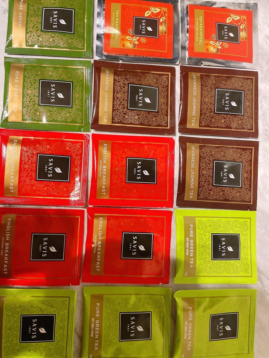 SAVIS Indonesia tea お茶　紅茶　18袋