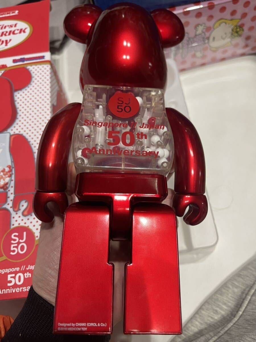 BE@RBRICK 400% MY FIRST B@BY SJ50 Bearbrick б/у GJ 1