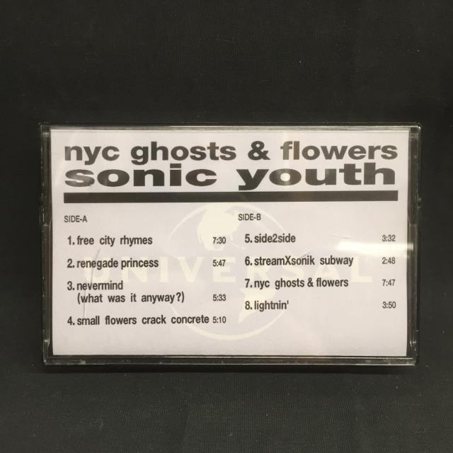 SONIC YOUTH / NYC GHOSTS & FLOWERS 国内盤 (ミュージックテープ)の画像1