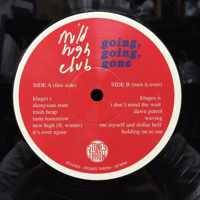 MILD HIGH CLUB / GOING GOING GONE (VINYL) (EU ORIGINAL)_画像4