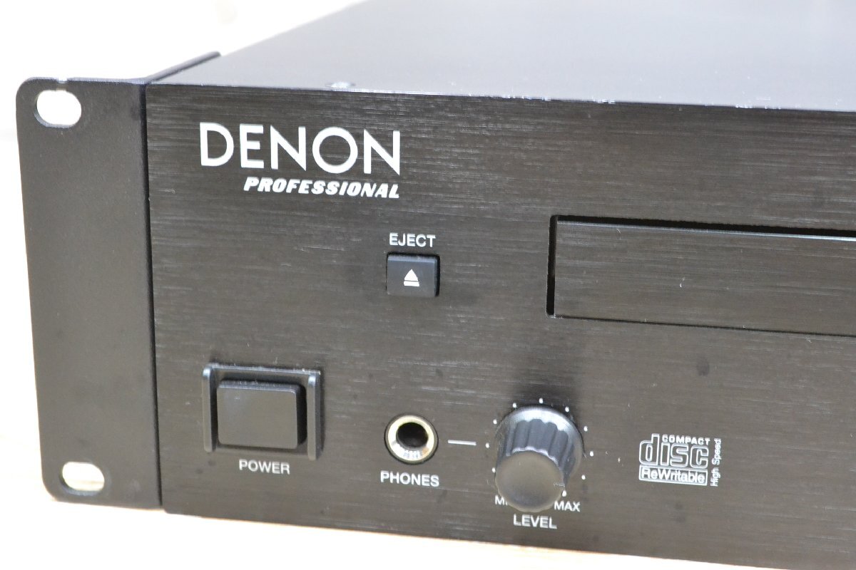 Z276■現状品■DENON デノン■CDレコーダー DN-300CR■業務用 再生確認の画像2