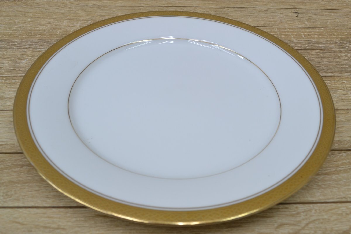 C1079#Noritake Noritake # Rozen borug plate диаметр 26.7cm 10 шт. комплект # для бизнеса европейская посуда # отель * ресторан * холодный линия * большая тарелка 
