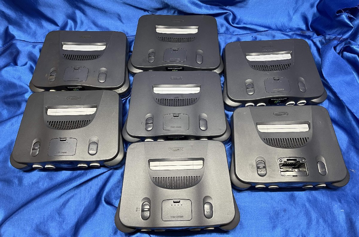 ジャンク 動作未確認 N64 NINTENDO64 ニンテンドー64 本体 7台 セット Kの画像1