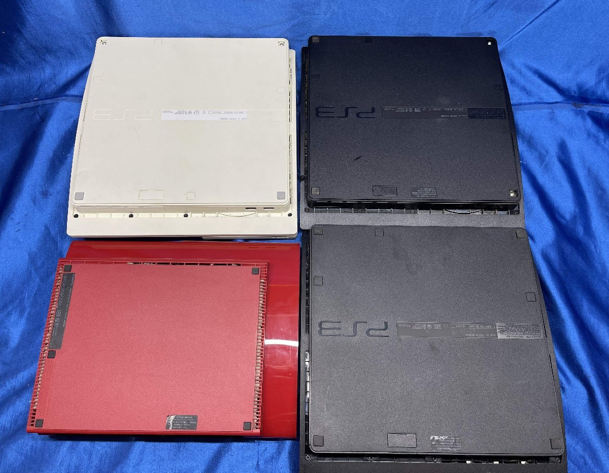 1円スタート ジャンク PS3 プレイステーション3  薄型 本体 8台（4000番代 1台+3000番代3台+2000番代4台) 通電確認済み Dの画像4