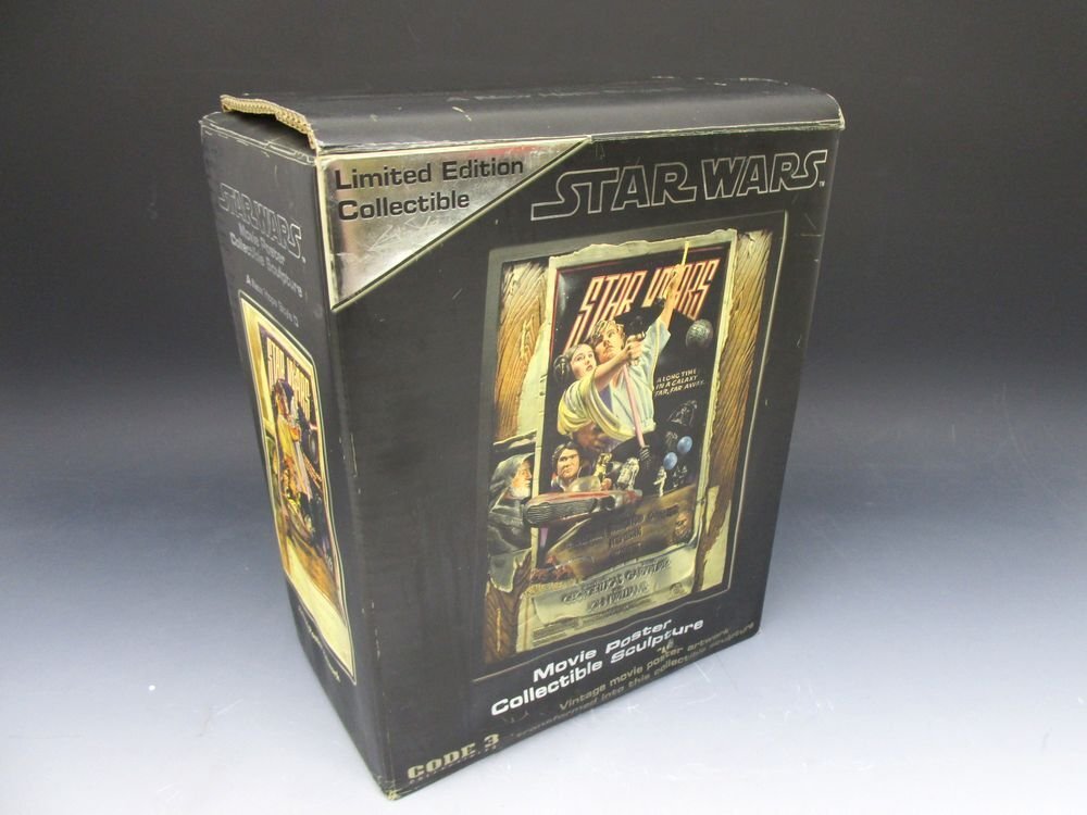 [ZEROnet]★CODE3 Movie Poster Collectible Sculpture STAR WARS A New Hope Style D スターウォーズ★R64-37_画像10
