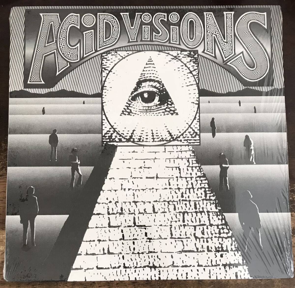 ■ACID VISIONS ■アシッドヴィジョンズ ■V.A. / The Best Of Texas Punk And Psychedelic / 1LP / 1983 Voxx Records / Shrink / Texas_画像1