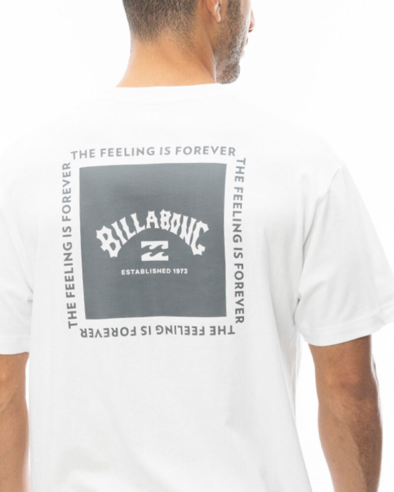 ★送料無料★2024春夏 新品【BILLABONG/ビラボン】ARCH SQUARE Ｔシャツ WHT メンズL BE011-209_画像6