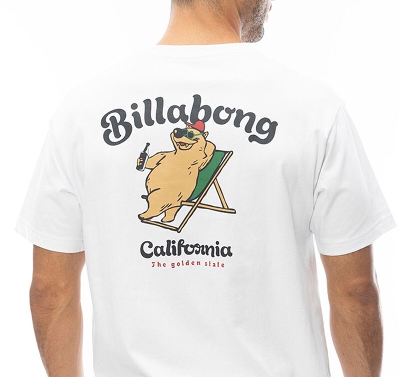 ★送料無料★2024春夏 新品【BILLABONG/ビラボン】CALI BEAR Ｔシャツ WHT メンズXL BE011-223_画像7