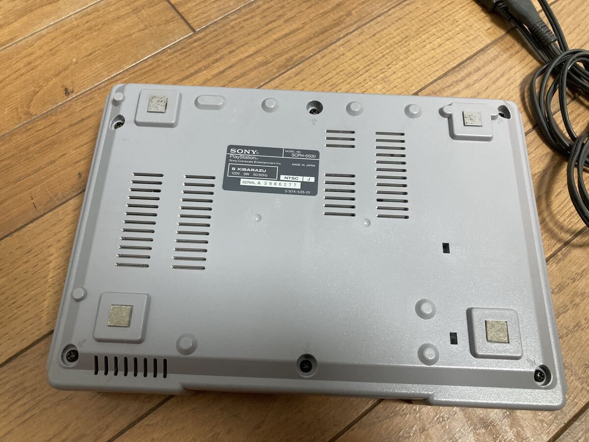 24-0030AG ジャンク 1円 動作確認済み PlayStation/プレステーション SCPH-5500 初代 本体のみの画像6