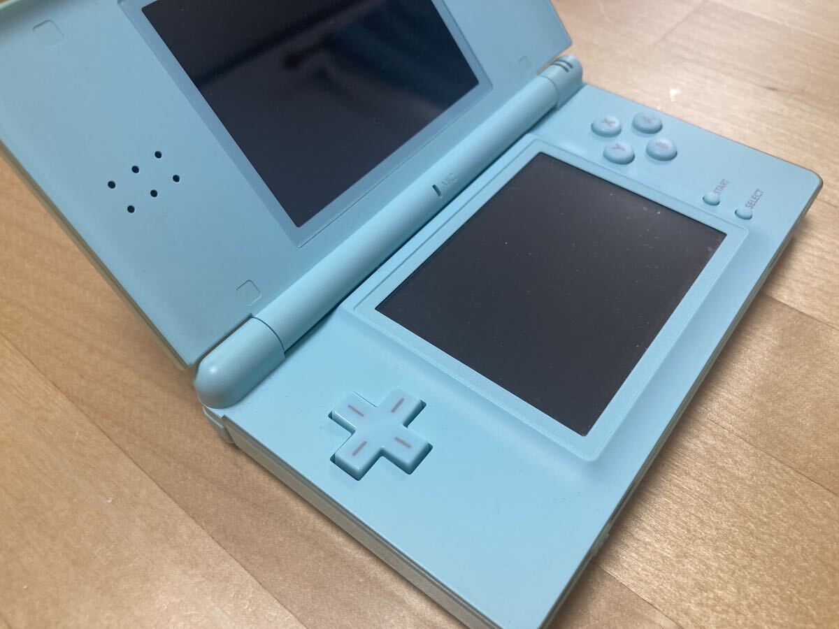 24-0031AM ジャンク Nintendo DS Lite アイスブルー USG-001の画像3