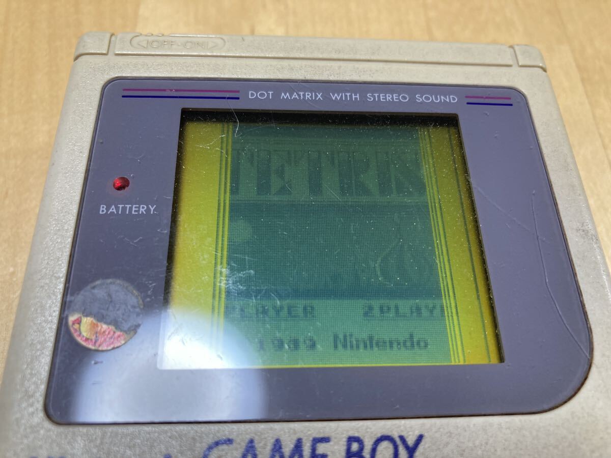24-0030AP ジャンク 任天堂 ゲームボーイ 初代ゲームボーイ GAMEBOY Nintendoの画像2