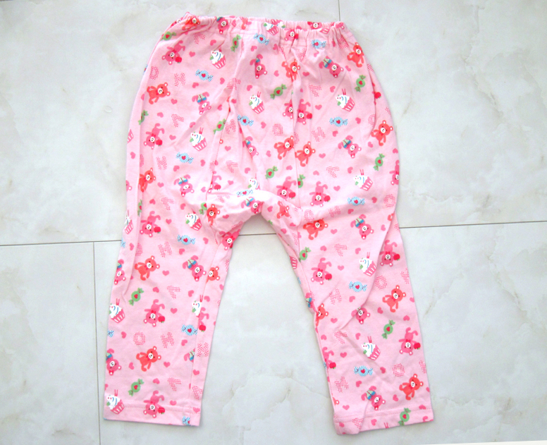 【新品タグ付】 95サイズ 半袖パジャマ 綿100% ピンク くま スイーツ 女の子　　　　　検≫ベキマP_画像6