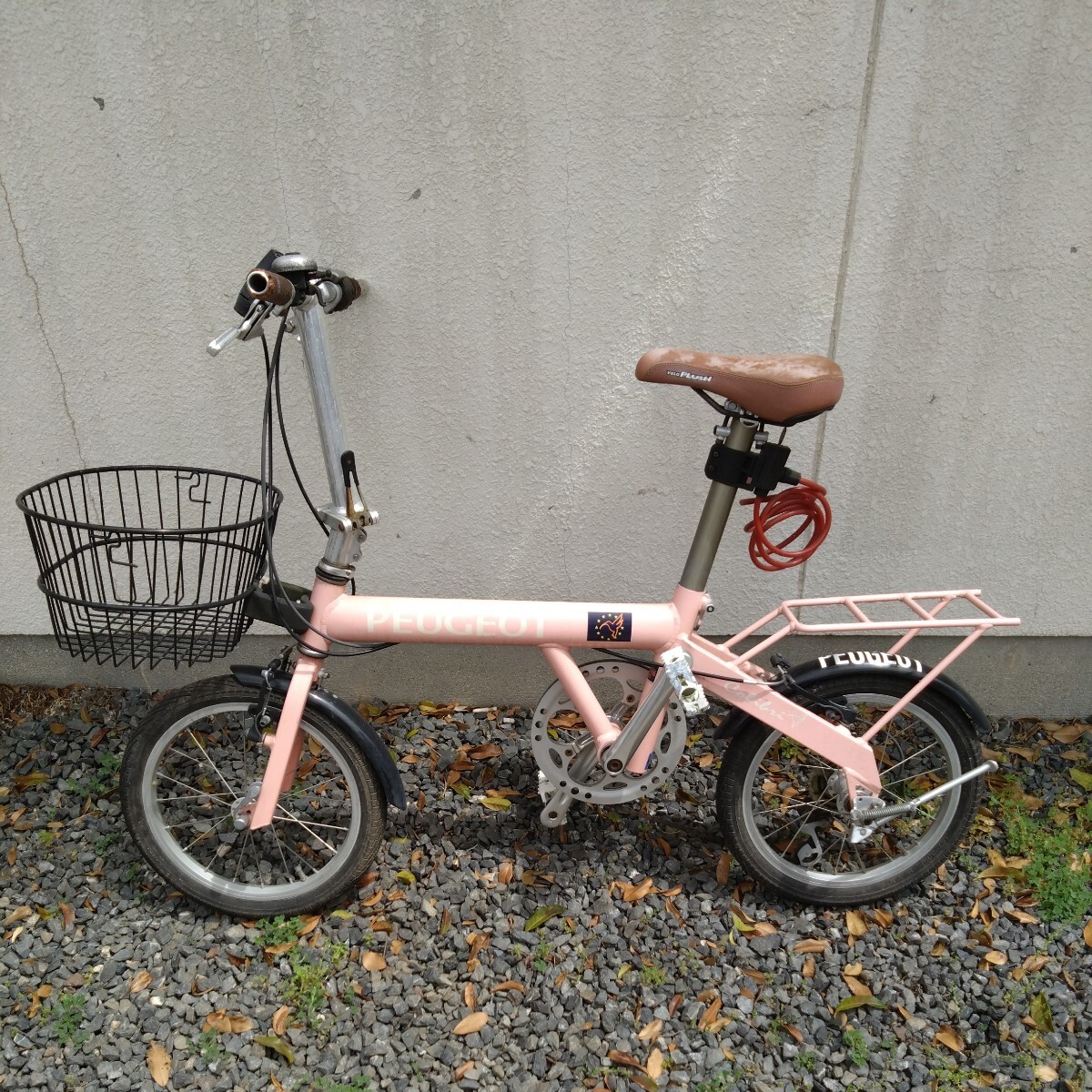 折りたたみ自転車 プジョー ＰＥＵＧＯＴ中古品現状品 直接引き取りのみ東淀川区の画像1