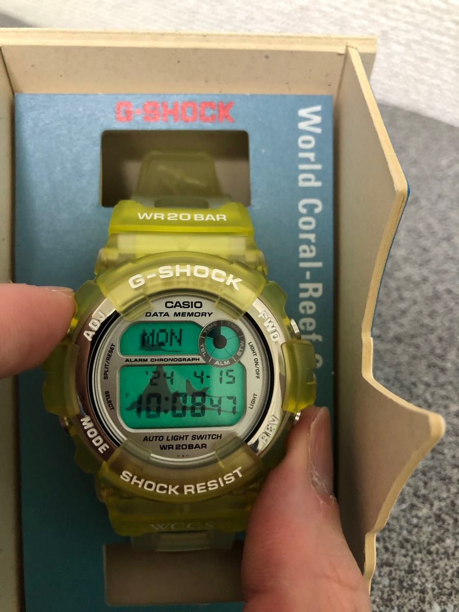 電池交換済G-SHOCK WCCS  DW-9600-9T 国際サンゴ礁保護協会 G-SHOCK カシオ 腕時計 ジーショック
