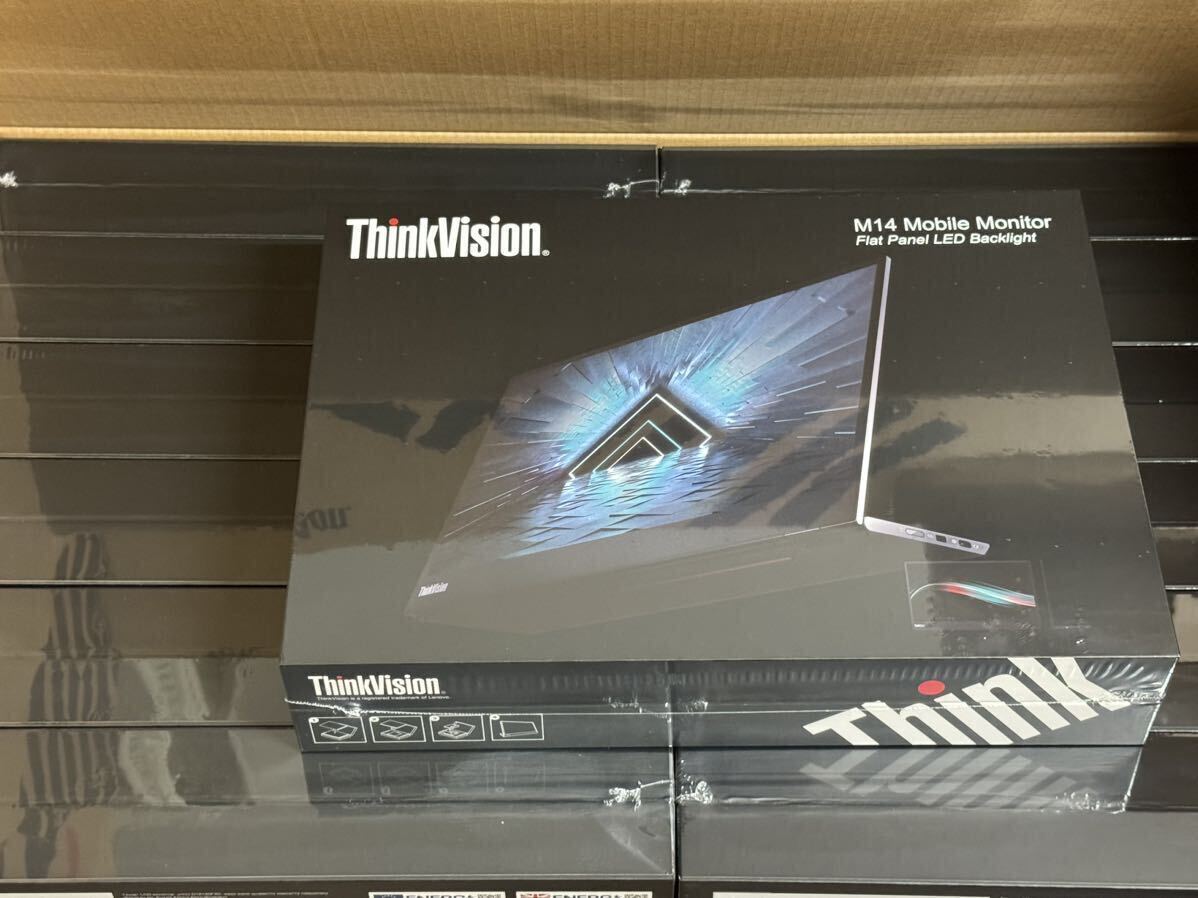 Lenovo Thinkvision M14 新品未開封13台セットの画像1