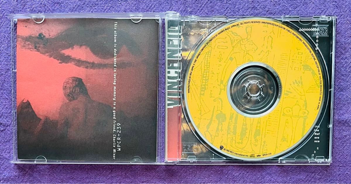 【帯付き・美品】ヴィンス・ニール　CD  カーヴド・イン・ストーン