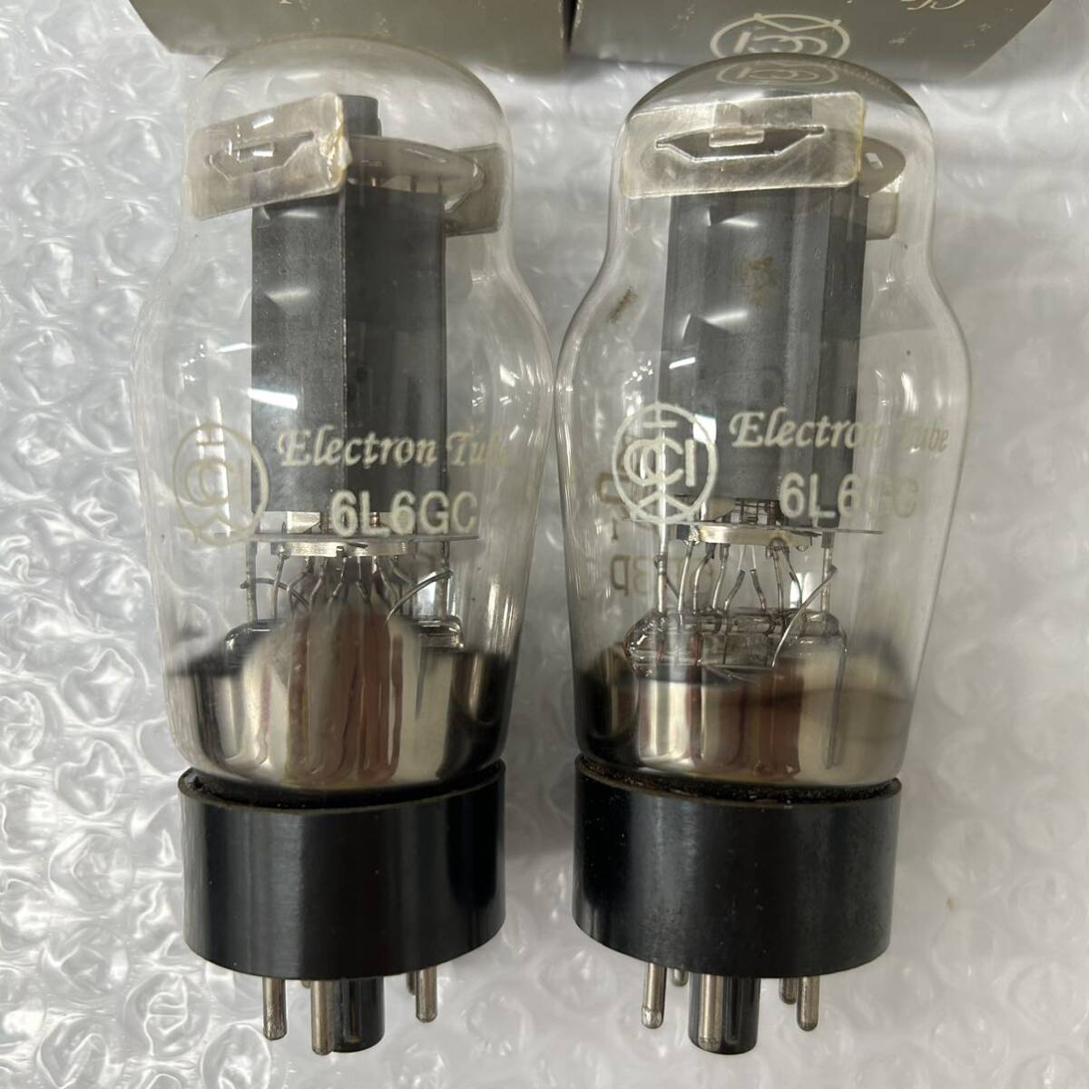 classic components ELECTRON TUBE 6L6GC 真空管 2本セット　箱付き_画像2