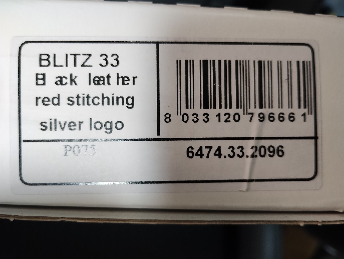 即決 未使用 正規品 personal パーソナル blitz ブリッツ φ33 330mm レッドステッチ 送料無料 MOMO ナルディの画像9