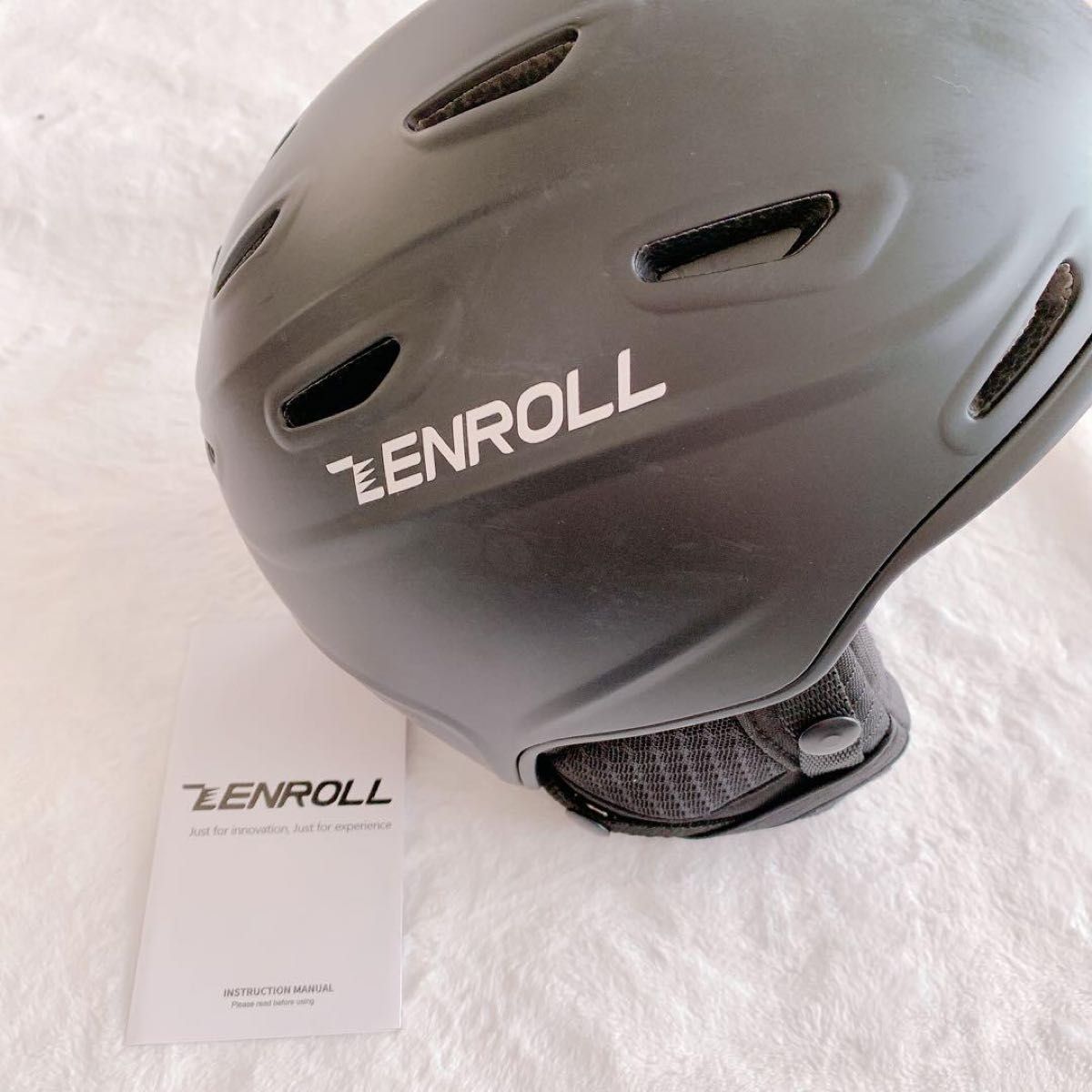 ZENROLL スキーヘルメット大人 サイズ調整 イヤーパッド付き スノーボード