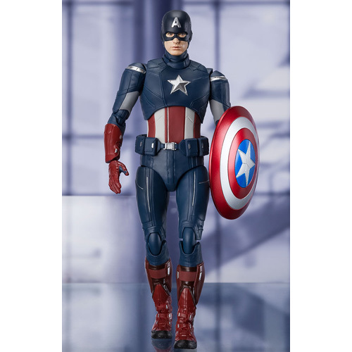 【年中無休】 キャプテン・アメリカ S.H.Figuarts -CAP EDITION-(エンドゲーム)◆新品Ss CAP VS. その他