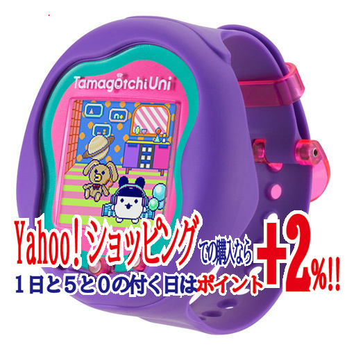 ★Tamagotchi Uni Purple たまごっち ユニ パープル/たまパスポート+ステッカー付き◎新品Ss_画像1