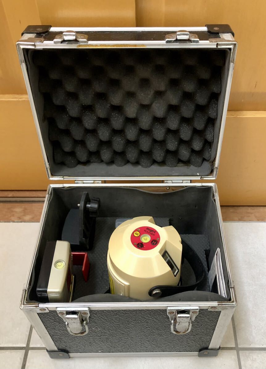 マイト工業 レーザー墨出し器 MLA-216EW 受光器 MK-50 専用キャリングケース付き 光学測定器 測量機器 セット タジマの画像10