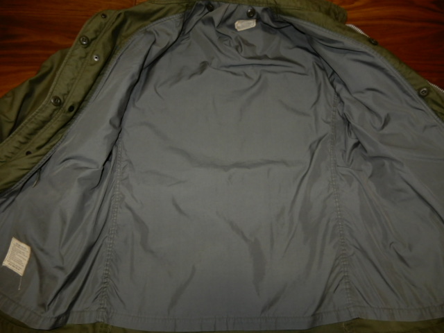 60's US NAVY M-65 FIELD JKT 2nd グレーライナー SEA BEES ビンテージ オリジナル ( リーバイス 501XX 506XX 大戦 501 bigE ARMY 米軍 US_画像4