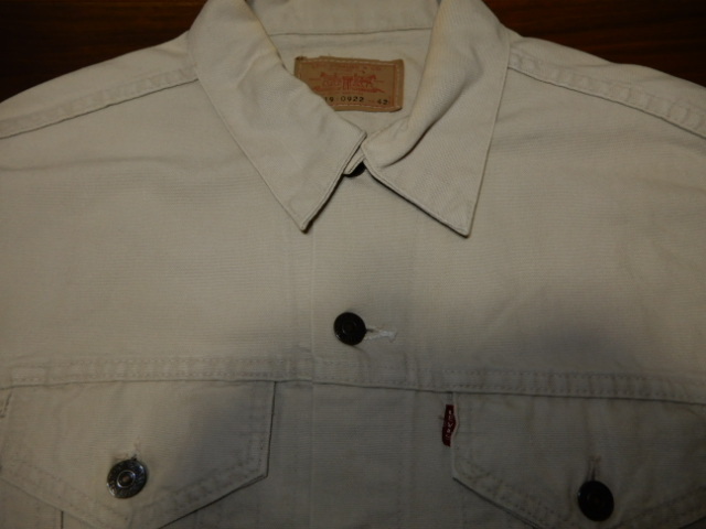 超希少種 60s LEVI'S ダック 70519-0922 bigE 42inc ビンテージ オリジナル ( リーバイス 501XX 507XX 506XX 大戦 T-BACK 557XX ピケ 70505の画像8