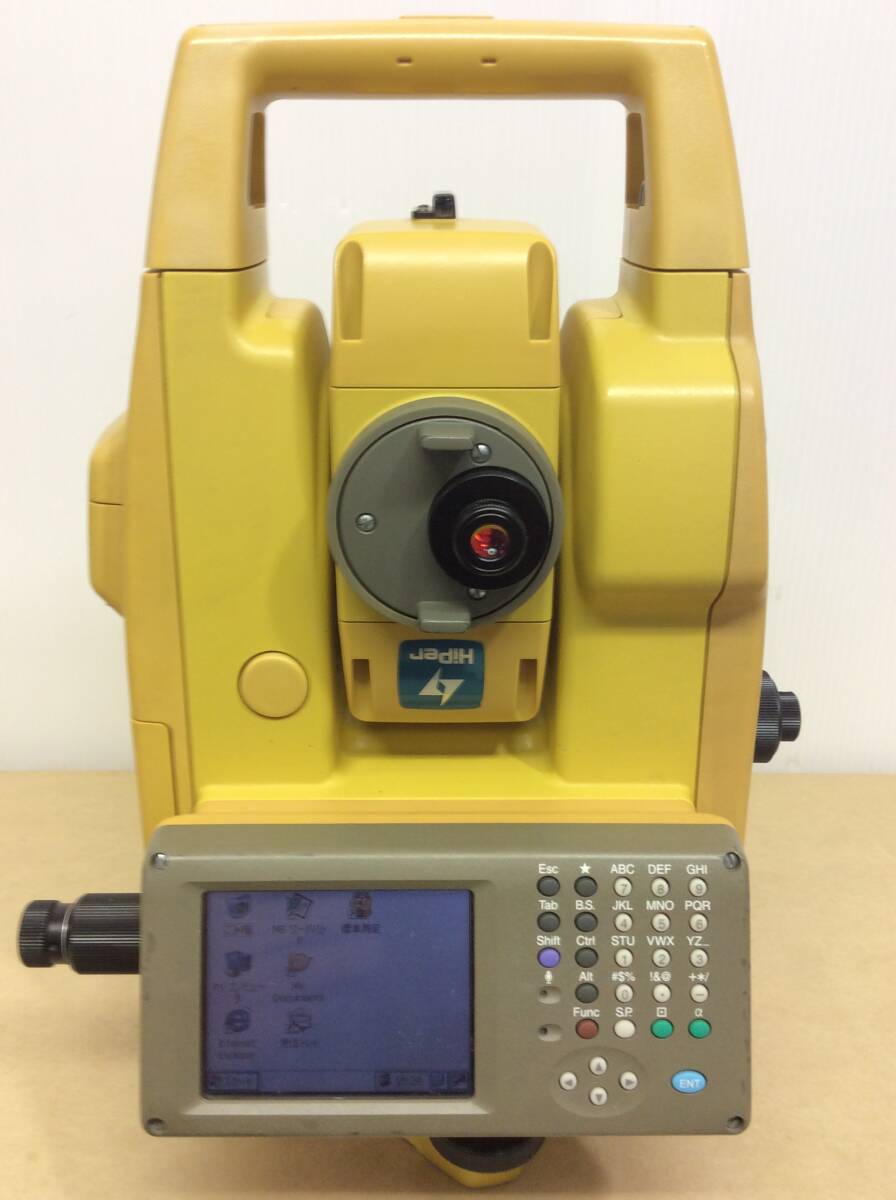 ★TOPCON トプコン トータルステーション測量機GPT7005HiPer（S0677）★_画像4