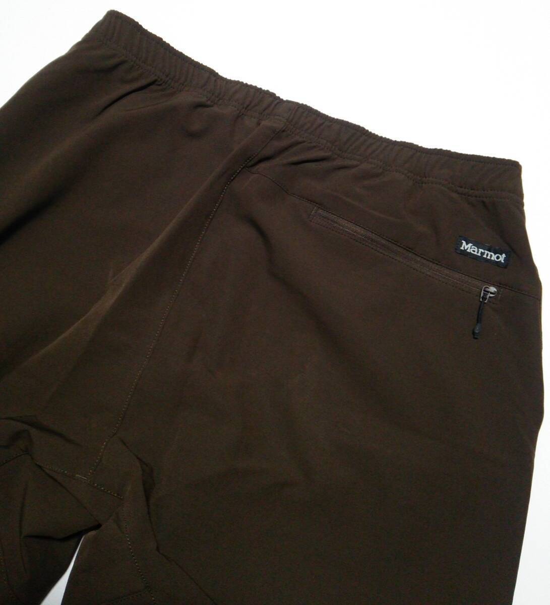 新品 MARMOT マーモット SLOW HIKER PANT スロウハイカーパンツ ストレッチ クライミングパンツ トレッキングパンツ ブラウン メンズL_画像6