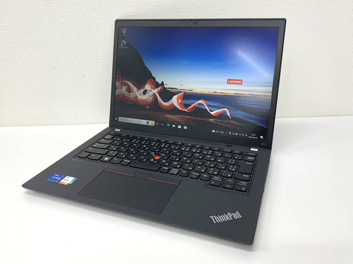 安心取引【大黒屋】★②Lenovo レノボ ThinkPad X13 Gen3 21BQ-S6XR00★SSD1TB メモリー32GB Core(TM)i7-1260P,2100Mhz Windows11 中古美品