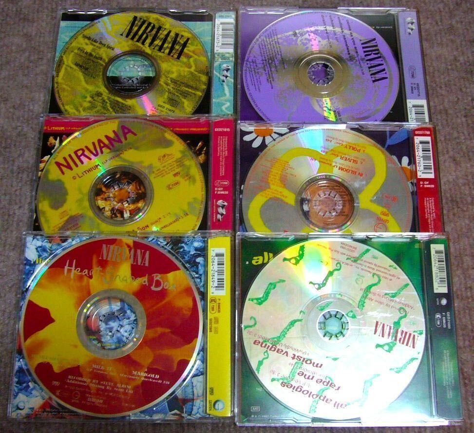 Nirvana / NEVERMIND & IN UTERO SINGLES 6CD_画像5