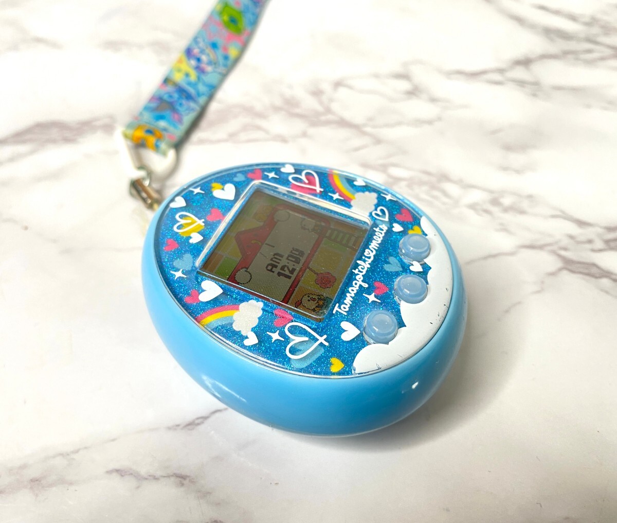 動作確認済み たまごっちみーつ メルヘンみーつVer ブルー たまごっち BANDAI バンダイ Tamagotchi meetsの画像4