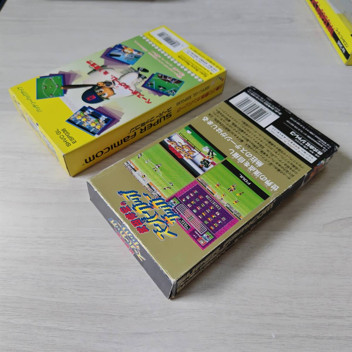 ●SFC　武田修宏のスーパーカップサッカー　白熱プロ野球ガンバリーグ　　箱説付き　　何本でも同梱可能●_画像4