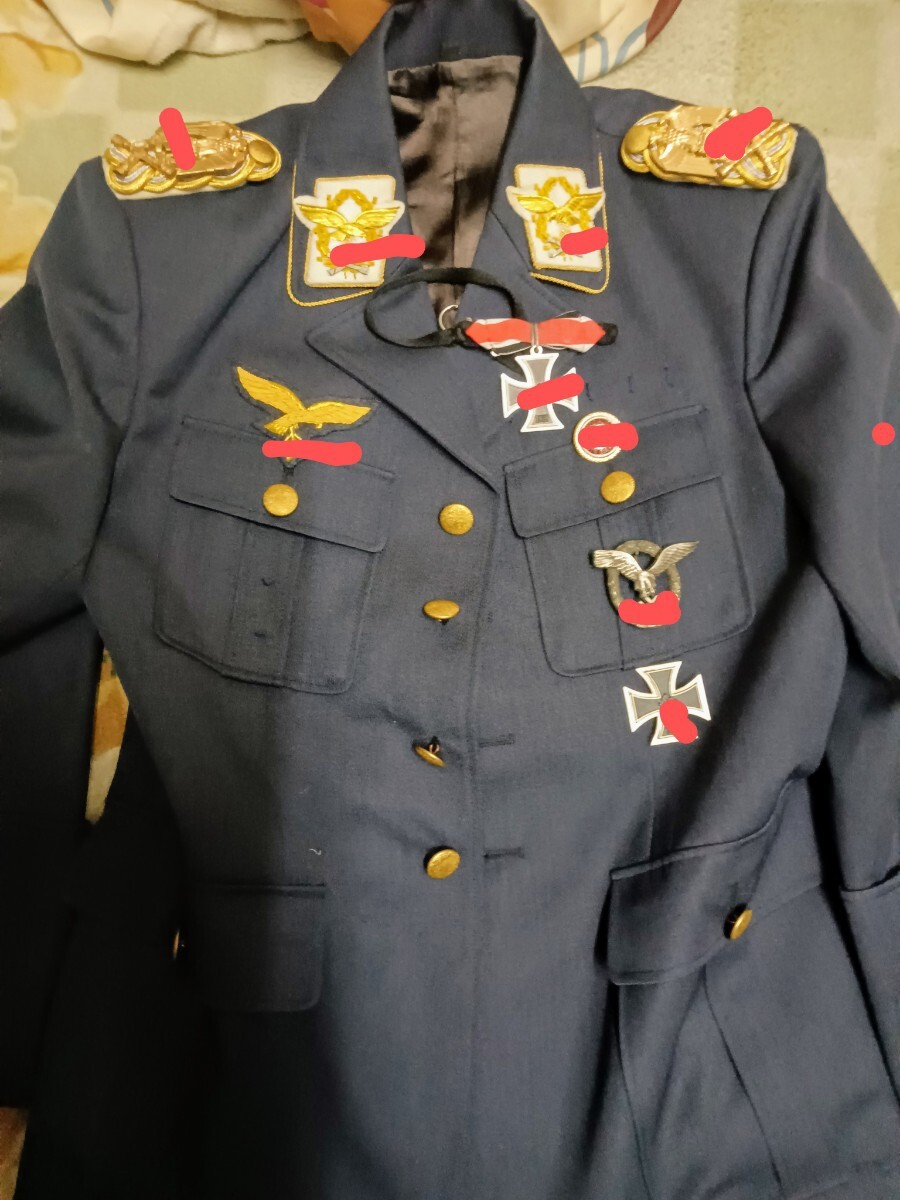 ドイツ軍ルフトバッフェ将官軍服、将官制帽、ミルヒ元帥仕様の画像2