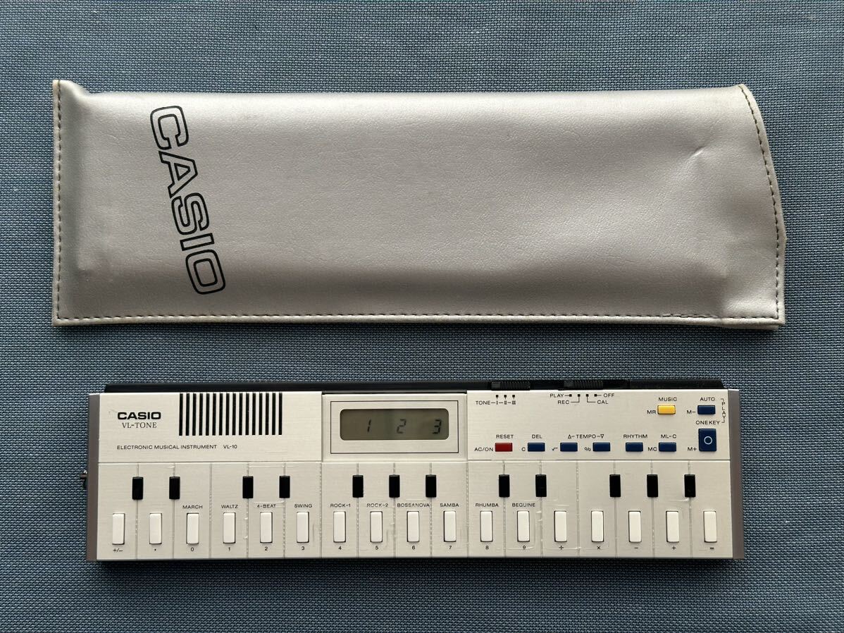 CASIO Casio |VL-10 VL-TONE| synthesizer | one keyboard | rare Showa Retro | including carriage 
