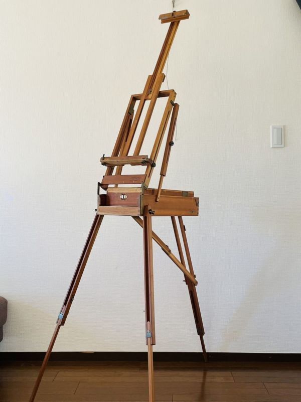 JULLIAN Julien easel box legs attaching sketch box picture stand Palette attaching assembly verification settled 