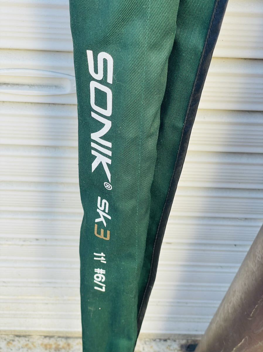  труба B-3 SONIK Sonic SK3 11\' #6/7 удилище удочка удочка 