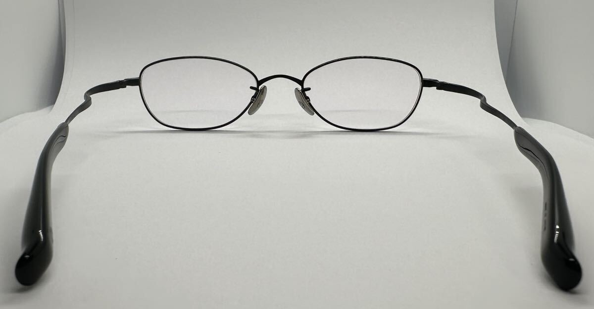 フォーナインズ999.9 S-11T カラー:ブラック　美品　メガネフレーム 眼鏡 メガネ ケース付_画像6
