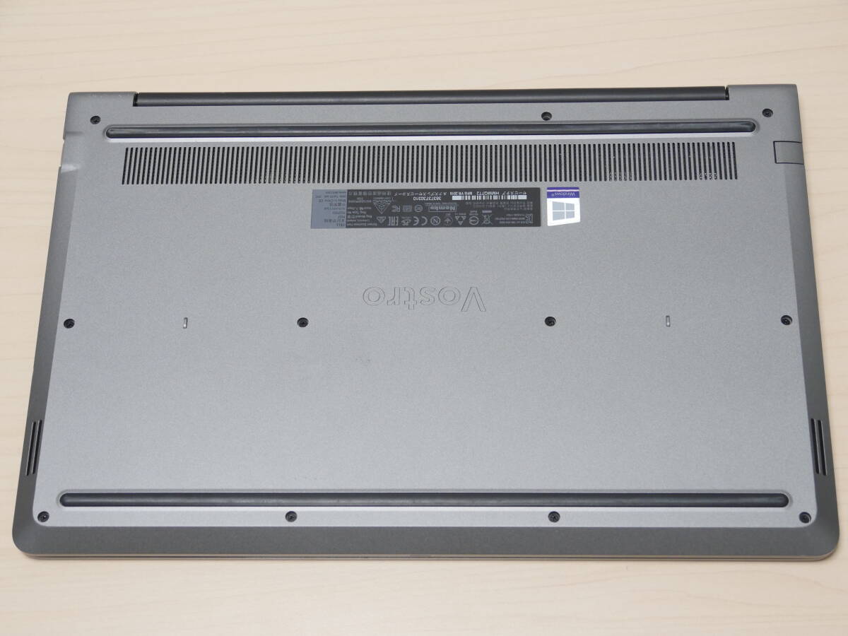 BIOS起動確認済み DELL Vostro 5568 Core i7-7500U 8GB HDD1TB NVIDIA Geforce 940MX 現状_画像5