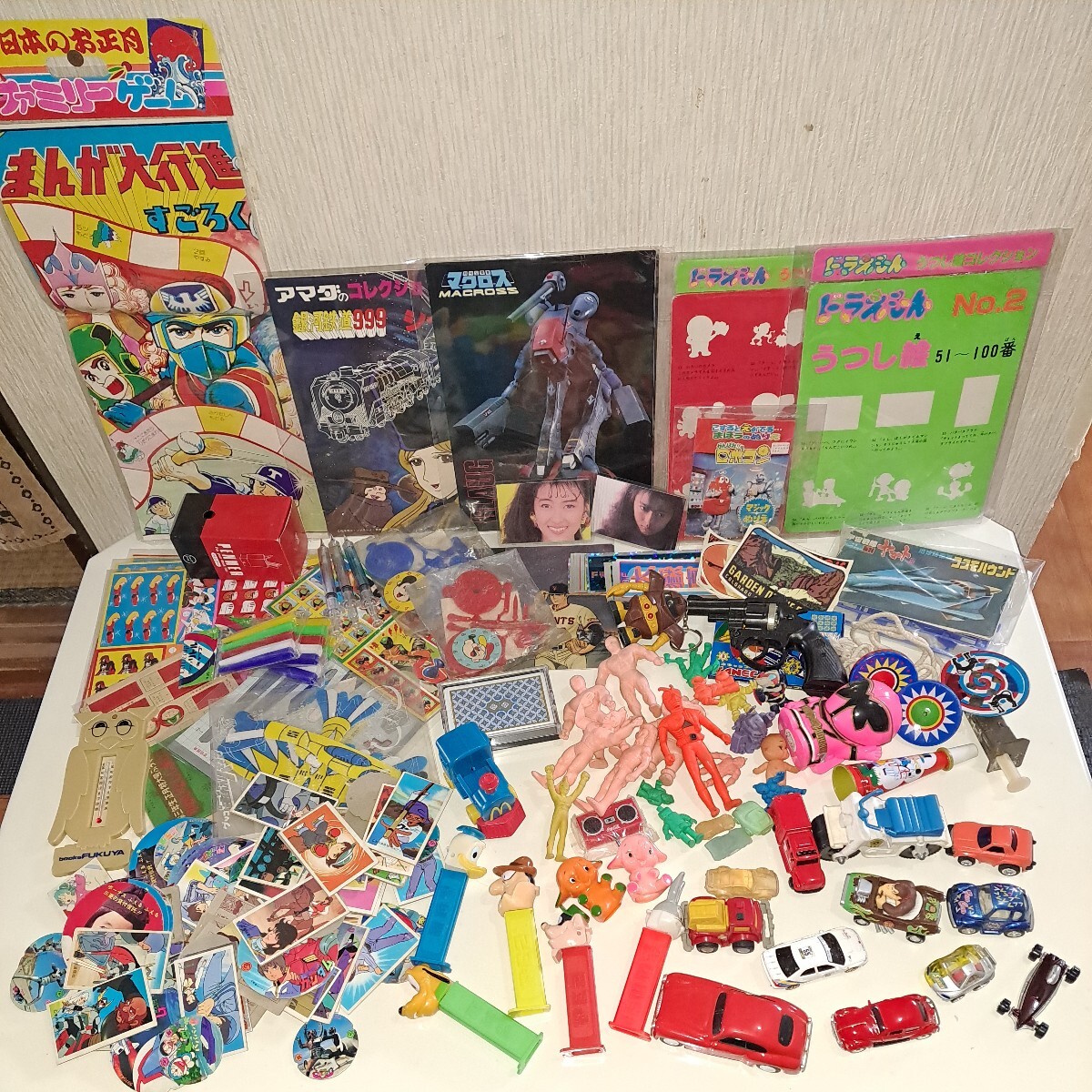  Showa Retro cheap sweets dagashi shop toy various large amount set secondhand goods 