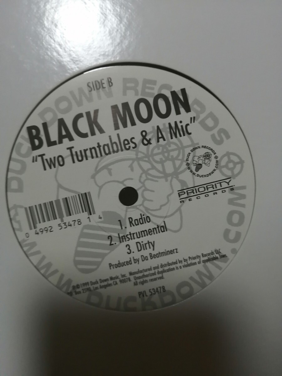 90s Hiphop 12 Black Moon Two Turntables & A Mic _画像2