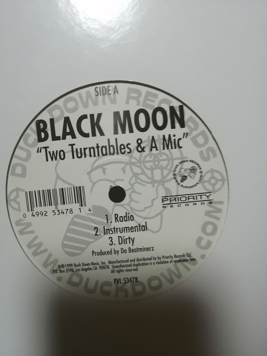 90s Hiphop 12 Black Moon Two Turntables & A Mic _画像1