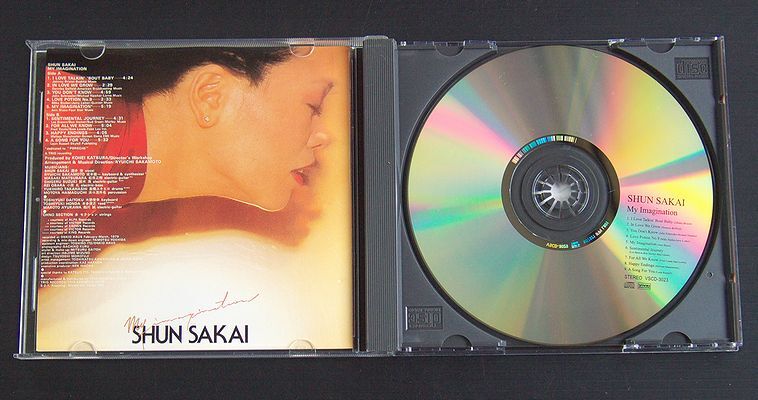 CD 酒井俊「マイ・イマジネイション」1999年盤 VIVID VSCD-3023 坂本龍一 松原正樹 高橋ユキヒロ 本多俊之 大徳俊幸 鈴木茂 小原礼 鮎川誠_画像3