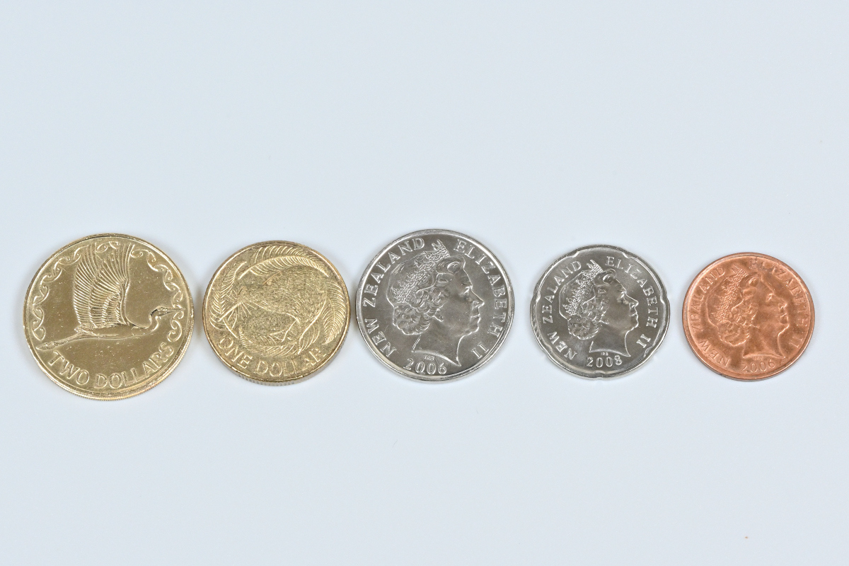 ★ ニュージーランド　貨幣 2ドル、1ドル、50セント、20セント、10セント ★_画像3