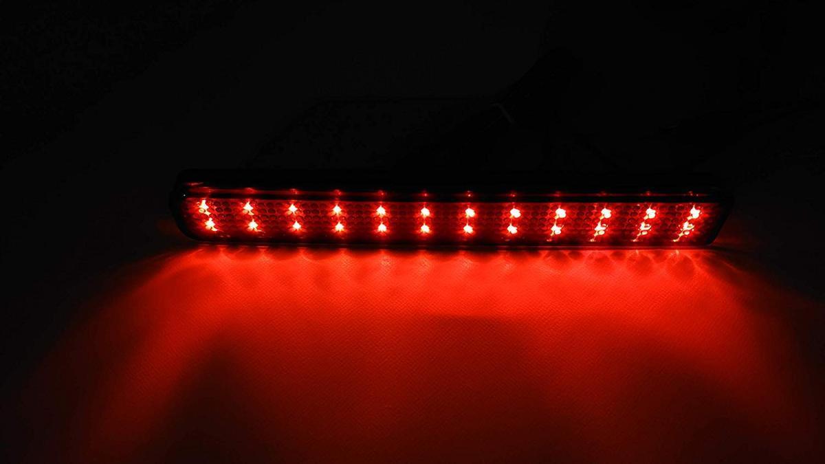 スモークレンズ　スズキ 48連 LED リフレクター リアバンパー ライト ランプ　パレットSW MK21S_画像4