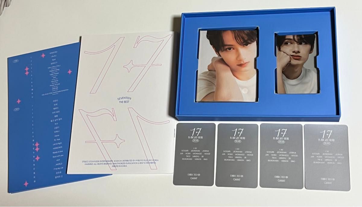 SEVENTEEN BEST ALBUM「 17 IS RIGHT HERE 」DEAR Ver ジュン SEVENTEEN BEST ALBUM「 17 IS RIGHT HERE 」DEAR Ver ジュン