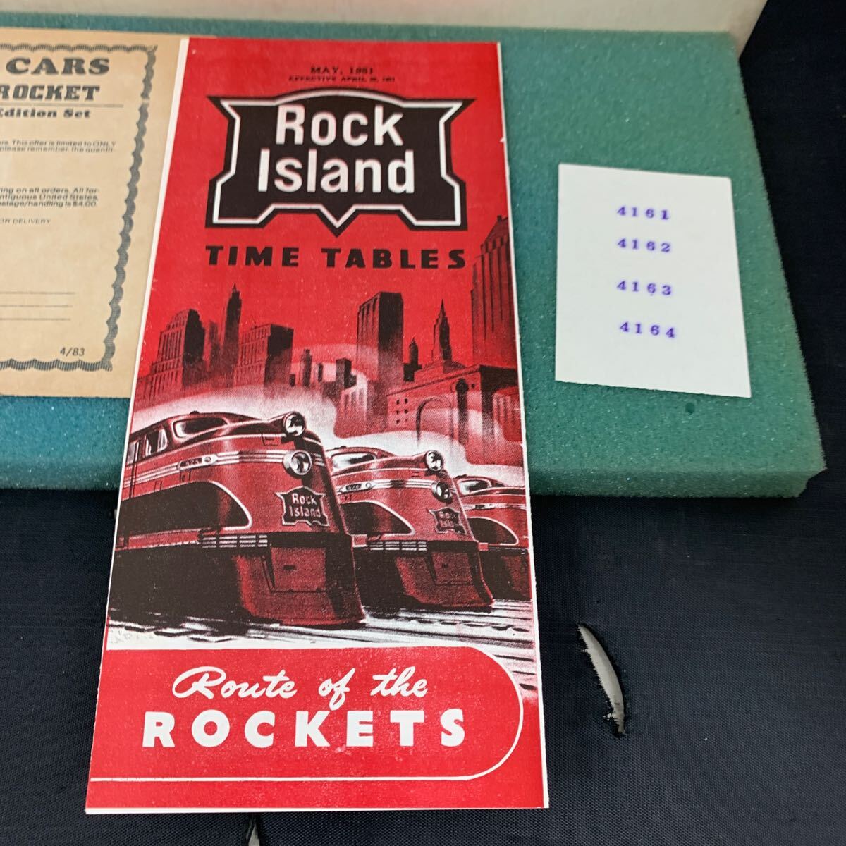 1円〜 鉄道 鉄道模型 Rock Island ロックアイランド 外国車輌 Nゲージ セット K3024の画像6